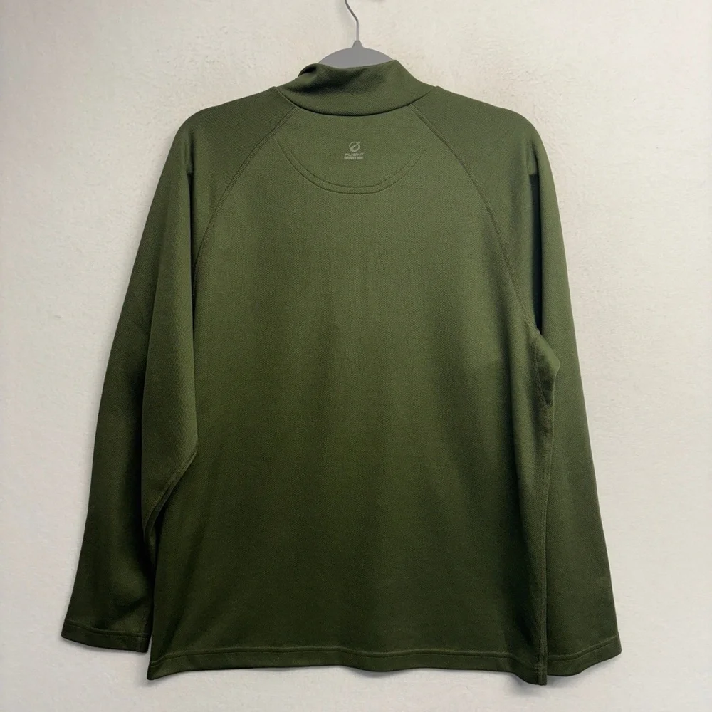 The North Face Green Quarter-Zip Pullover‎